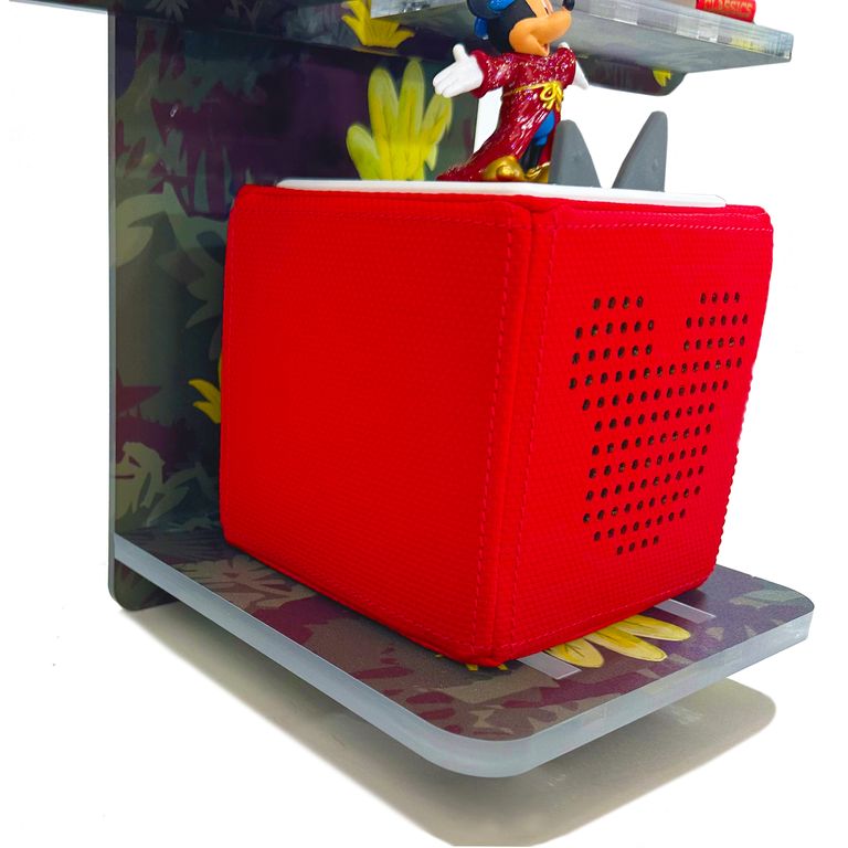 LED Regal Acryl in verschiedenen Motiven Zubehör für Tonie-Figuren und Toniebox Motiv Spielplatz Kinder