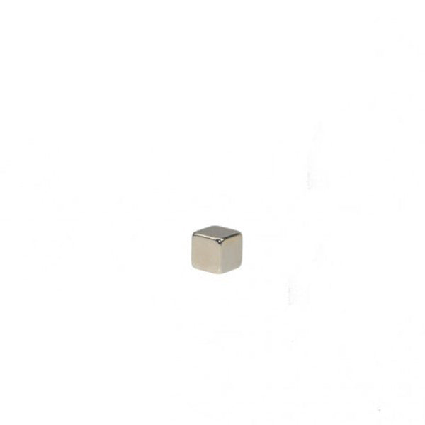 Würfelmagnet 5,0 x 5,0 x 5,0 mm N45 Nickel