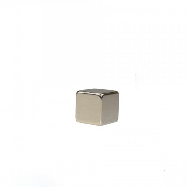Würfelmagnet 15,0 x 15,0 x 15,0 mm N45 Nickel