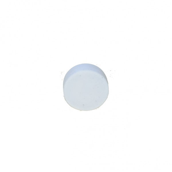 Neodym Magnet Ø 16,0 x 6,0 mm mit Kunststoffmantel - weiß (Haftkraft 2,6KG)