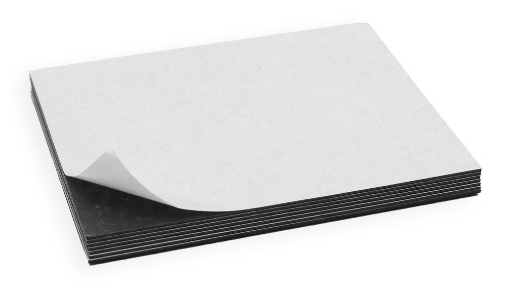 Klebe-Magnetfolie für Magnet-Fotos - Kleinbild (9 x 13 cm)