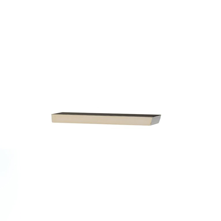 Quadermagnet 50,0 x 15,0 x 5,0 mm N40 Nickel - hält 10,8 kg