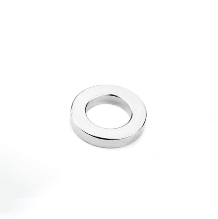 Ringmagnet Ø 26,75/16 mm x 5 mm Neodym N42 Nickel
