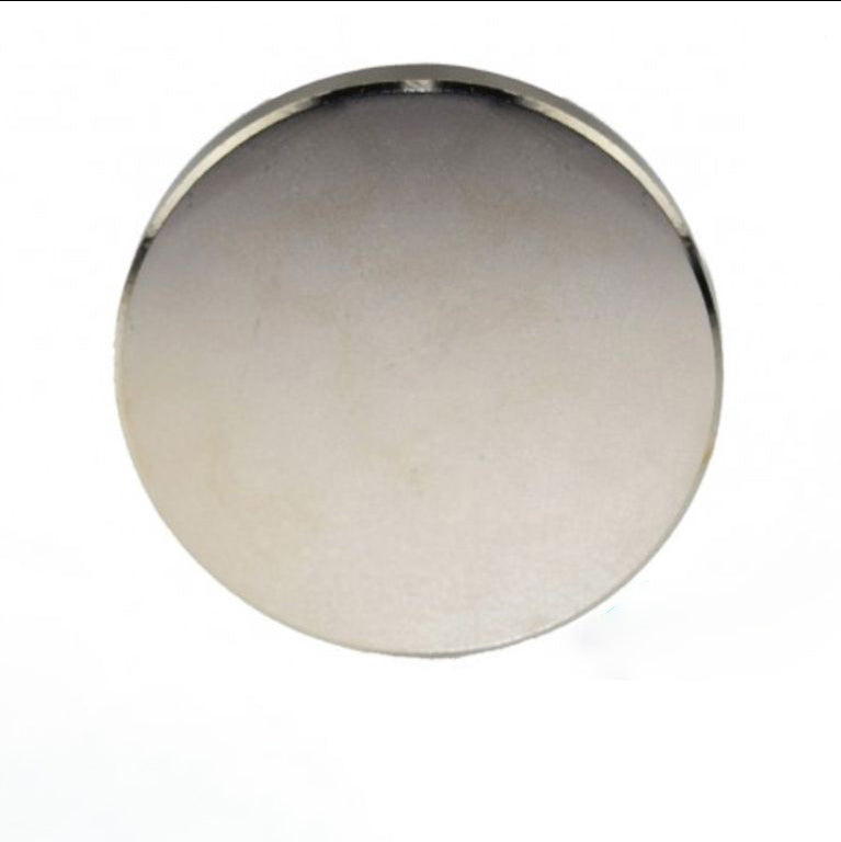 Scheibenmagnet Ø 100,0 x 30,0 mm N45 Nickel - hält 300 kg