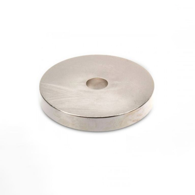 Ringmagnet Ø 63,5 x 12,0 x 10,0 mm N38H Nickel - hält 39 kg