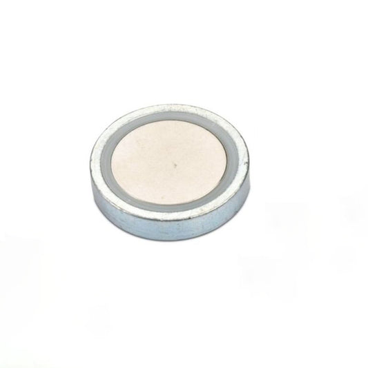 Neodym Flachgreifer Ø 32,0 x 7,0 mm, Zink - hält 35 kg