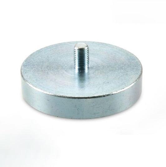 Neodym Flachgreifer Ø 60,0 x 15,0 mm, Gewinde M8x15, 113 kg