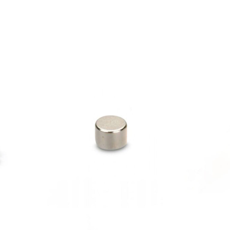 Scheibenmagnet Ø 6,0 x 5,0 mm N45 Nickel - hält 1,4 kg