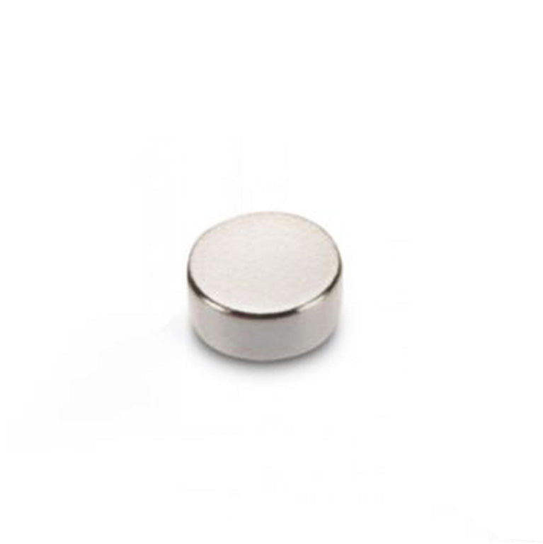 Scheibenmagnet Ø 8,0 x 4,0 mm N45 Nickel - hält 2 kg