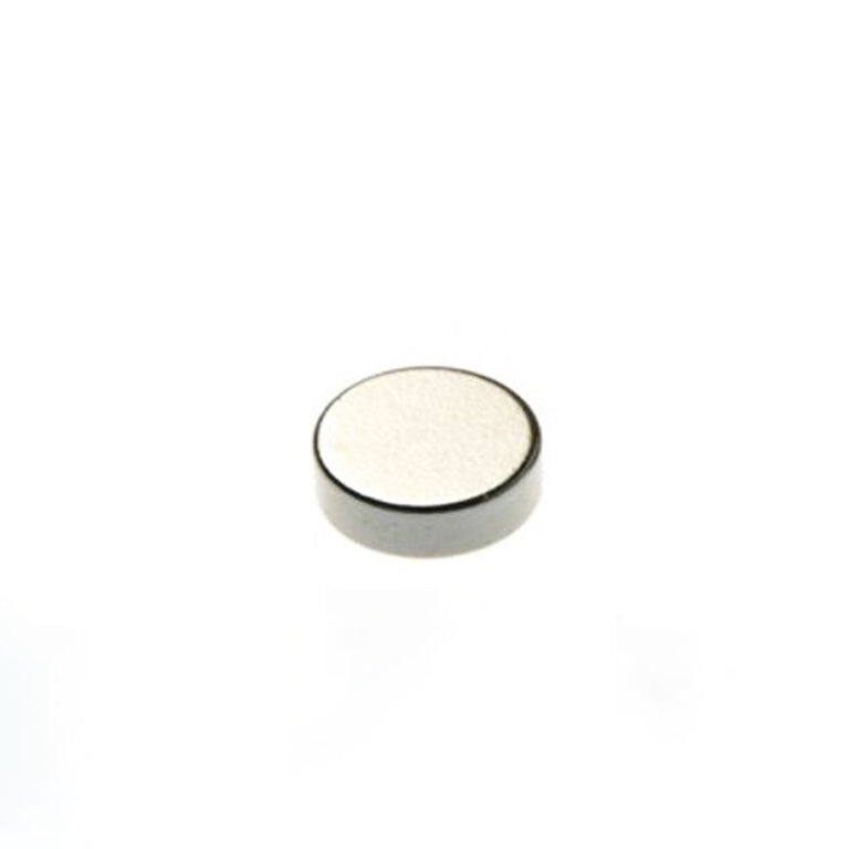 Scheibenmagnet Ø 10,0 x 4,0 mm N42 Nickel - hält 2,5 kg