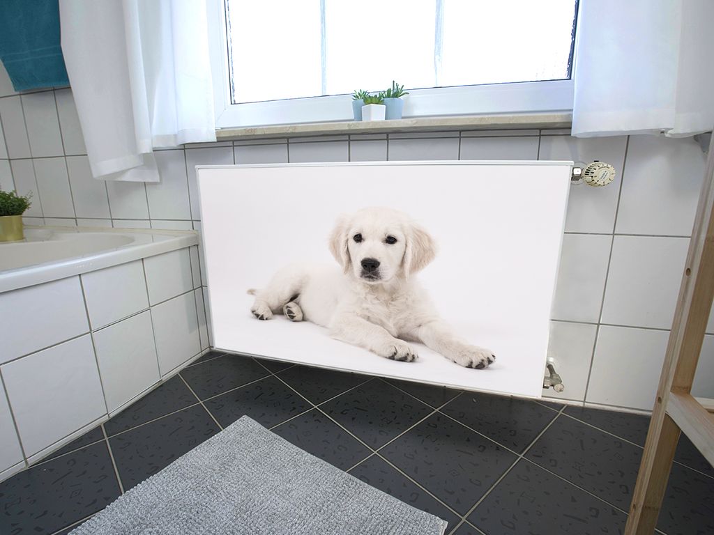 Magnet Heizkörperverkleidung Heizkörperabdeckung Heizung Schutz Motiv Hund