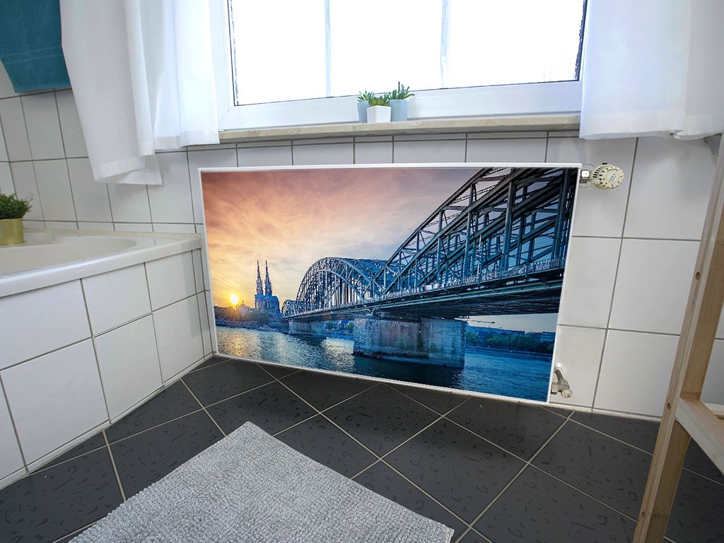 Magnet Heizkörperverkleidung Heizkörperabdeckung Heizung Schutz Motiv Köln
