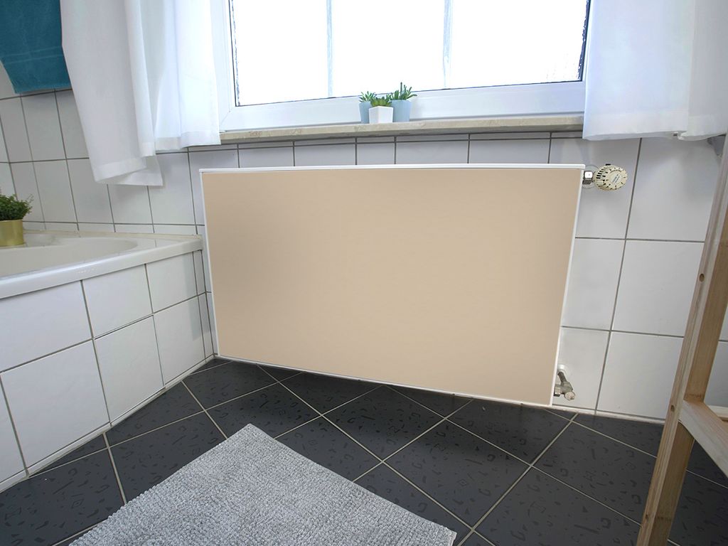 Magnet Heizkörperverkleidung Heizkörperabdeckung Heizung Schutz Motiv Beige
