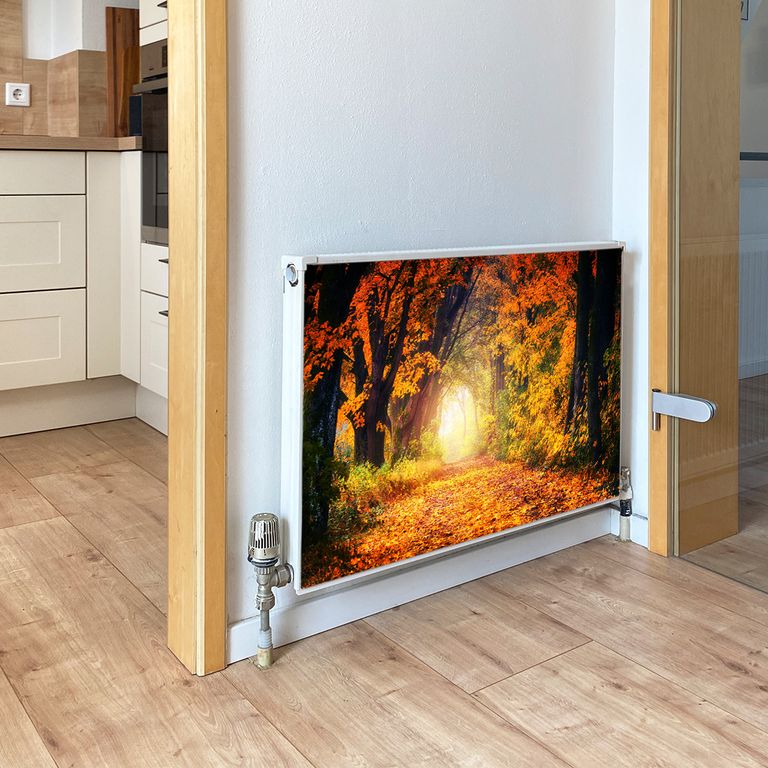 Magnet Heizkörperverkleidung Heizkörperabdeckung Heizung Schutz Motiv Laubbaum