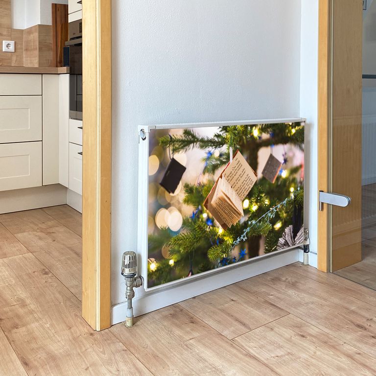 Magnet Heizkörperverkleidung Heizkörperabdeckung Heizung Schutz Motiv Christmastree