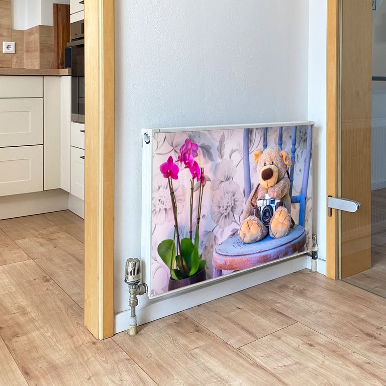 Magnet Heizkörperverkleidung Heizkörperabdeckung Heizung Motiv Kuscheltier
