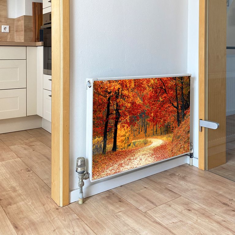 Magnet Heizkörperverkleidung Heizkörperabdeckung Heizung Schutz Motiv Herbst