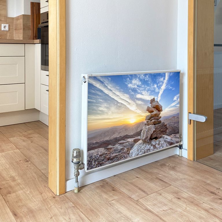 Magnet Heizkörperverkleidung Heizkörperabdeckung Heizung Schutz Motiv Steinturm