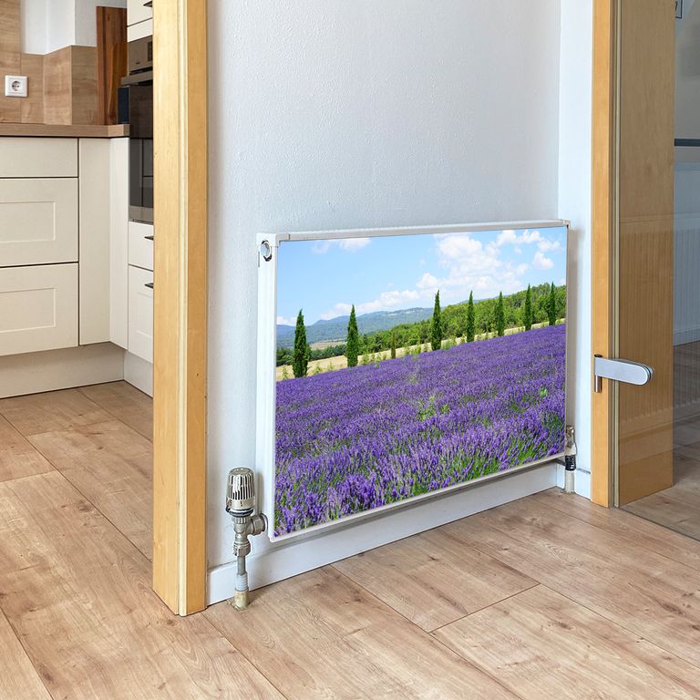 Magnet Heizkörperverkleidung Heizkörperabdeckung Heizung Schutz Motiv Lavendelblüten