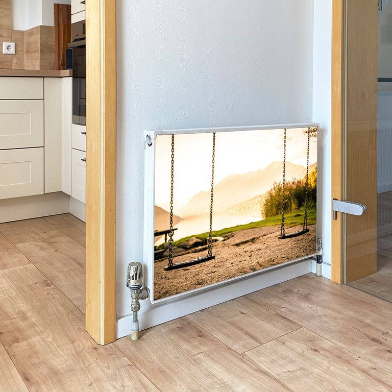 Magnet Heizkörperverkleidung Heizkörperabdeckung Heizung Schutz Motiv Schaukeln