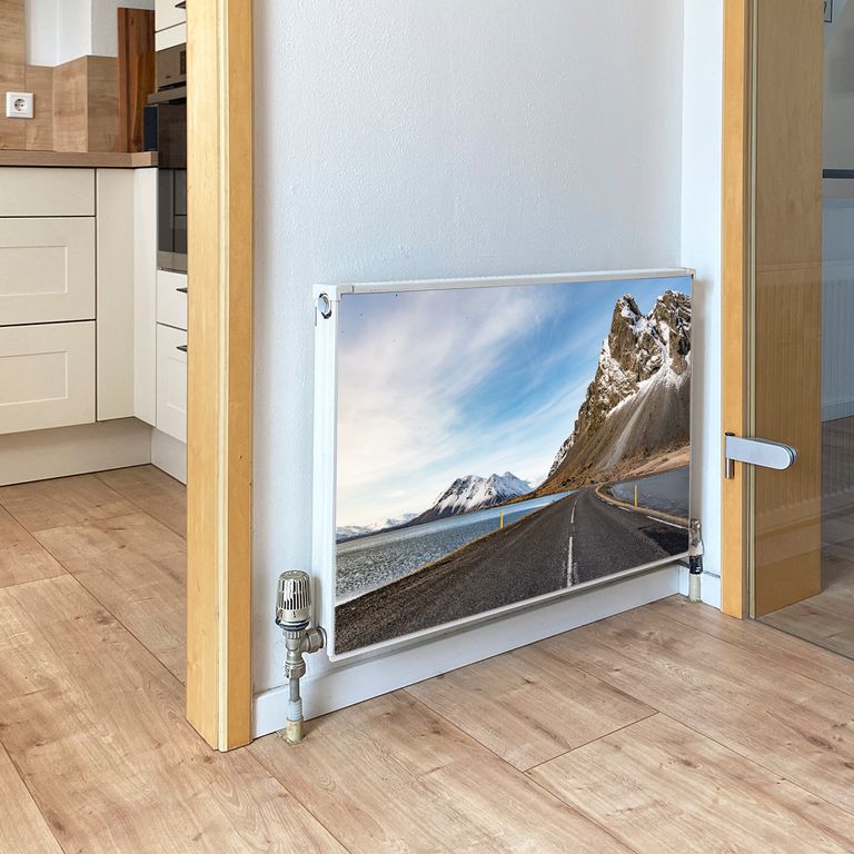 Magnet Heizkörperverkleidung Heizkörperabdeckung Heizung Schutz Motiv Iceland