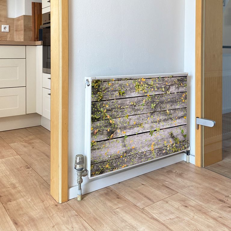 Magnet Heizkörperverkleidung Heizkörperabdeckung Heizung Schutz Motiv Leaves