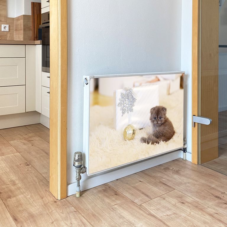 Magnet Heizkörperverkleidung Heizkörperabdeckung Heizung Schutz Motiv Cat