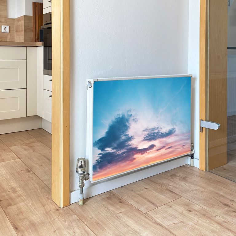 Magnet Heizkörperverkleidung Heizkörperabdeckung Heizung Schutz Motiv Bluesky