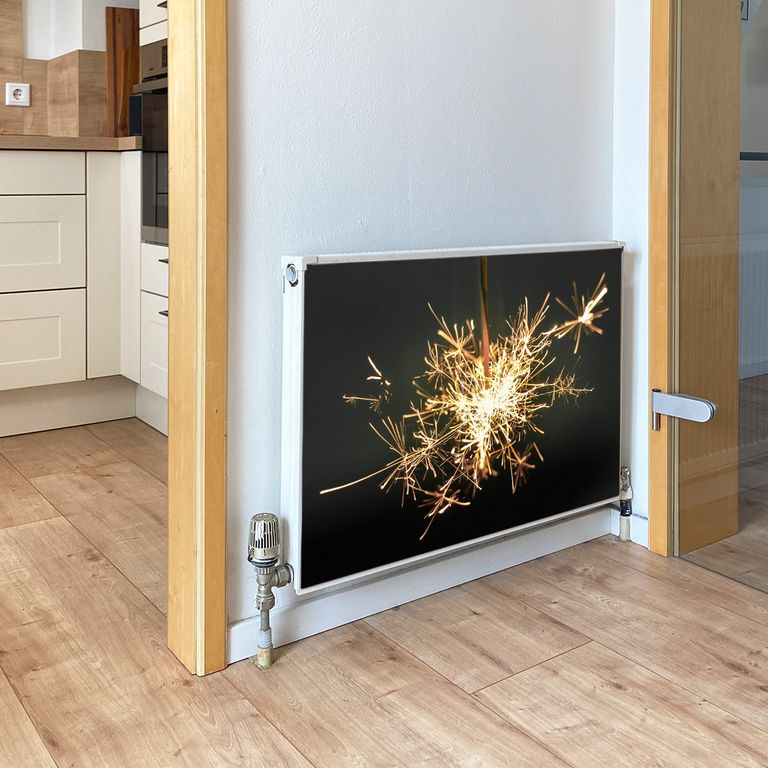 Magnet Heizkörperverkleidung Heizkörperabdeckung Heizung Schutz Motiv Sparkle