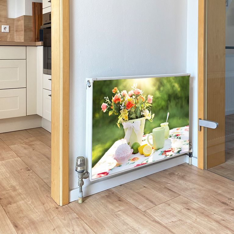 Magnet Heizkörperverkleidung Heizkörperabdeckung Heizung Schutz Motiv Garten