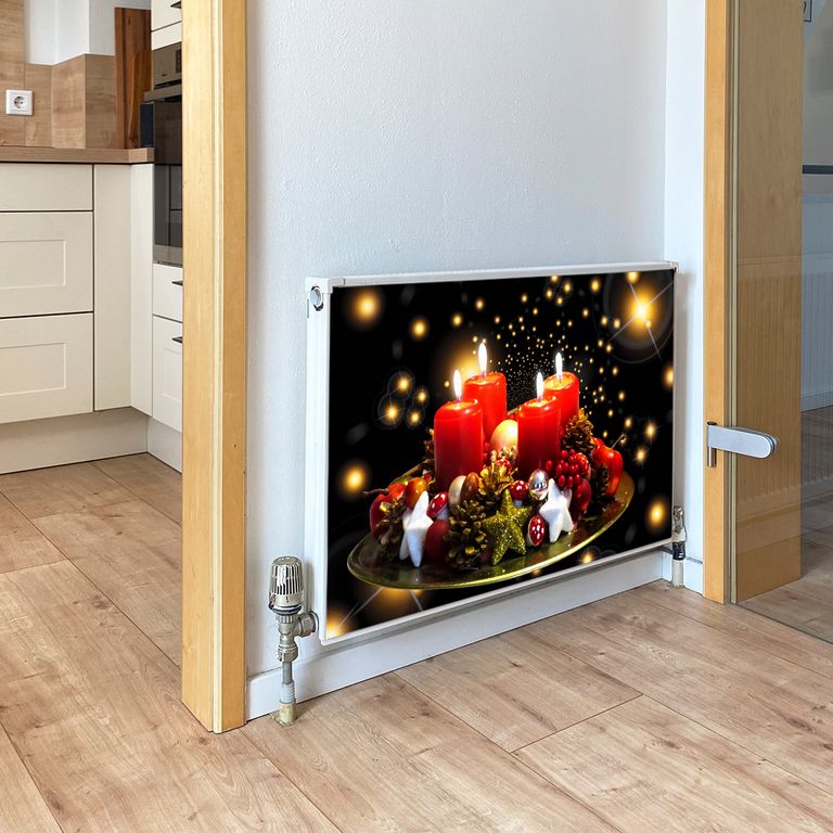 Magnet Heizkörperverkleidung Heizkörperabdeckung Heizung Schutz Motiv Advent