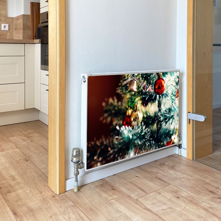 Magnet Heizkörperverkleidung Heizkörperabdeckung Heizung Schutz Motiv Weihnachtsbaum