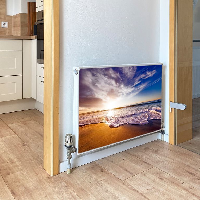 Magnet Heizkörperverkleidung Heizkörperabdeckung Heizung Schutz Motiv Sunset