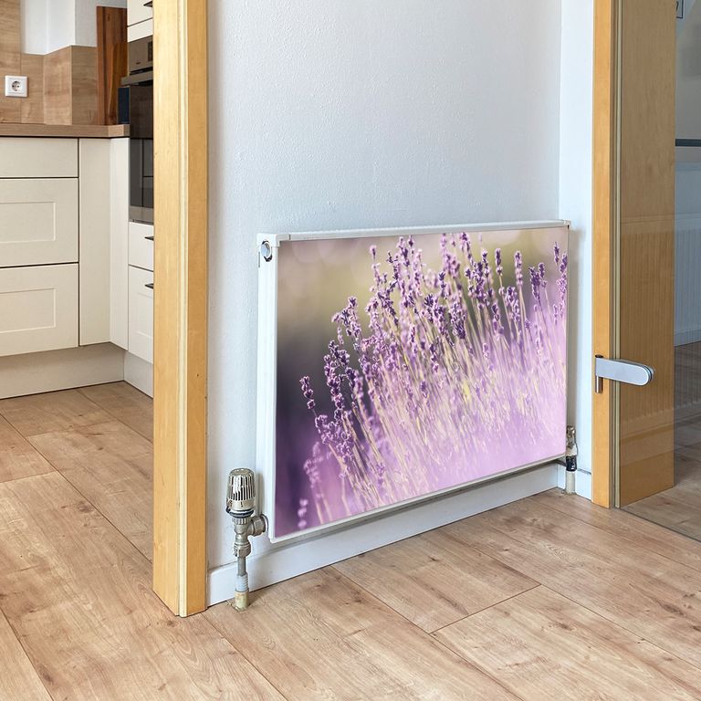 Magnet Heizkörperverkleidung Heizkörperabdeckung Heizung Schutz Motiv Lavendel