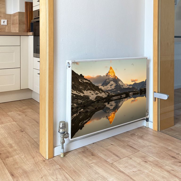 Magnet Heizkörperverkleidung Heizkörperabdeckung Heizung Schutz Motiv Gipfel