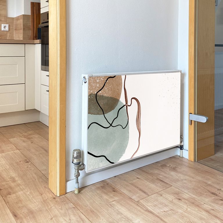 Magnet Heizkörperverkleidung Heizkörperabdeckung Heizung Schutz Motiv Lines