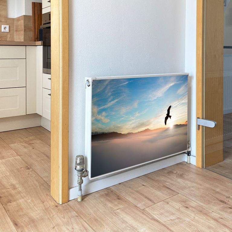 Magnet Heizkörperverkleidung Heizkörperabdeckung Heizung Schutz Motiv Himmel
