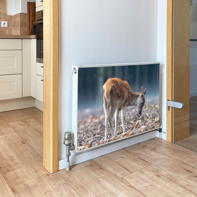 Magnet Heizkörperverkleidung Heizkörperabdeckung Heizung Motiv Rehkitz
