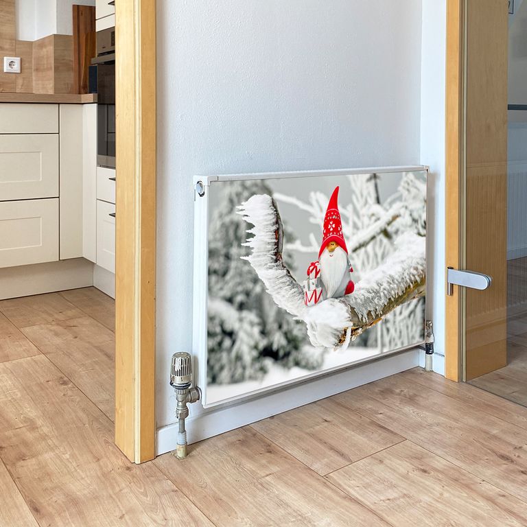 Magnet Heizkörperverkleidung Heizkörperabdeckung Heizung Motiv Santa Claus