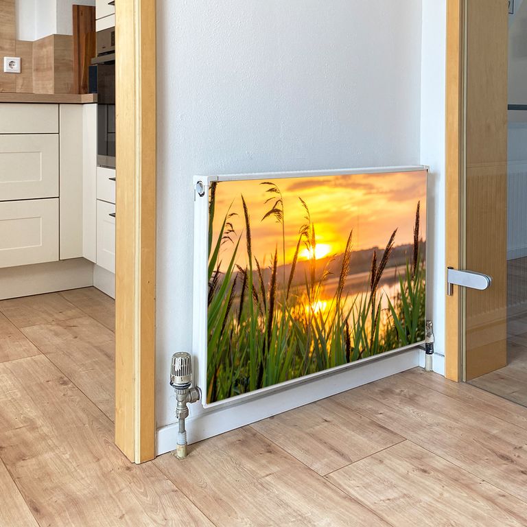 Magnet Heizkörperverkleidung Heizkörperabdeckung Heizung Schutz Motiv Sun