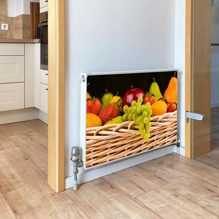 Magnet Heizkörperverkleidung Heizkörperabdeckung Heizung Schutz Motiv Fruitbasket