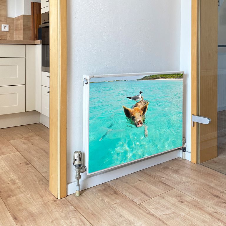 Magnet Heizkörperverkleidung Heizkörperabdeckung Heizung Motiv Glück