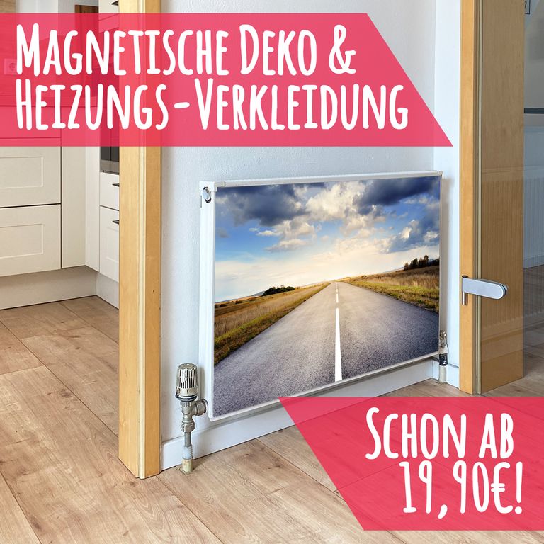 Magnet Heizkörperverkleidung Heizkörperabdeckung Heizung Schutz Motiv Street