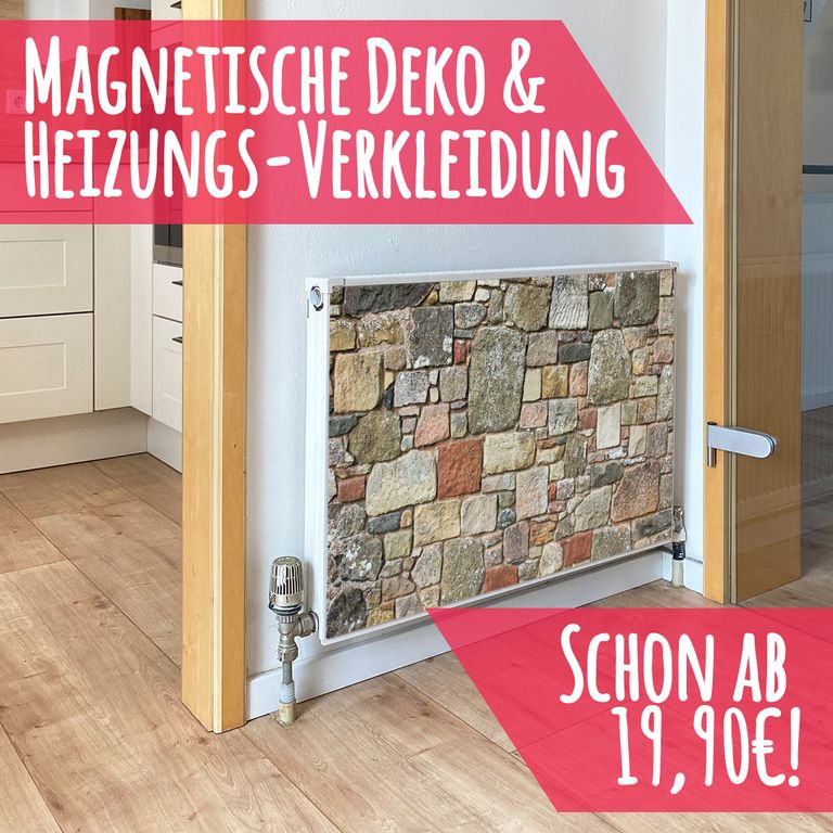 Magnet Heizkörperverkleidung Heizkörperabdeckung Heizung Schutz Motiv Wall