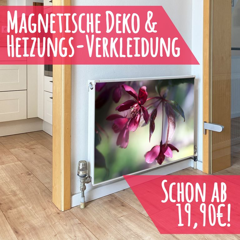 Magnet Heizkörperverkleidung Heizkörperabdeckung Heizung Schutz Motiv Schönheit