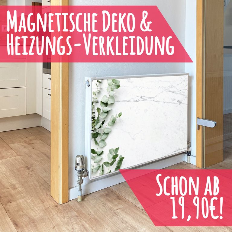 Magnet Heizkörperverkleidung Heizkörperabdeckung Heizkörper - Motiv Verzierung
