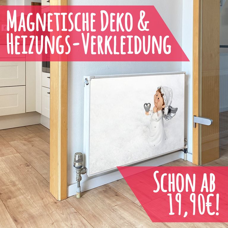 Magnet Heizkörperverkleidung Heizkörperabdeckung Heizung Schutz Motiv Engel