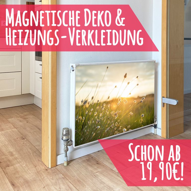 Magnet Heizkörperverkleidung Heizkörperabdeckung Heizung Motiv Sonnenstrahl