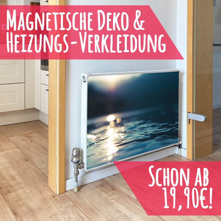 Magnet Heizkörperverkleidung Heizkörperabdeckung Heizkörper - Motiv Sunlight
