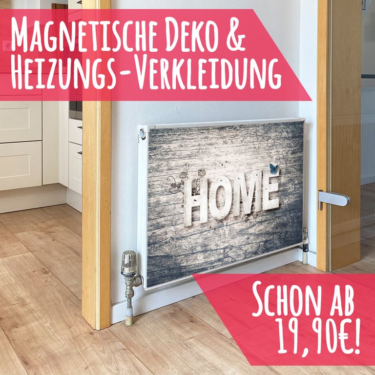 Magnet Heizkörperverkleidung Heizkörperabdeckung Heizung Schutz Motiv Home
